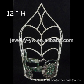 cheap wholesale hair accessories tall pageant handmade tiaras